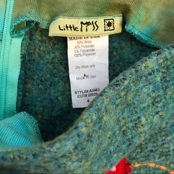 Little Mass stretchy felted wool skirt, Mod/Retro/Vintage 🌸 - Picture 6 of 6